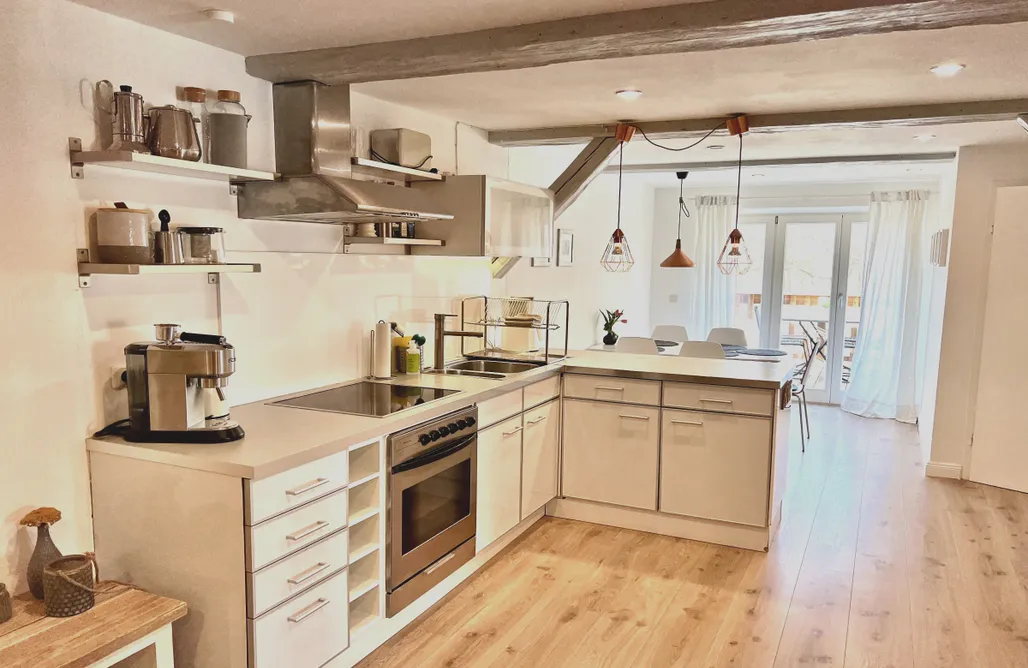 Unterkunft AlohaCamp Gartenappartment - das Moderne 2