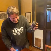 Enrico ospitante Villa Cavalieri in Vedriano