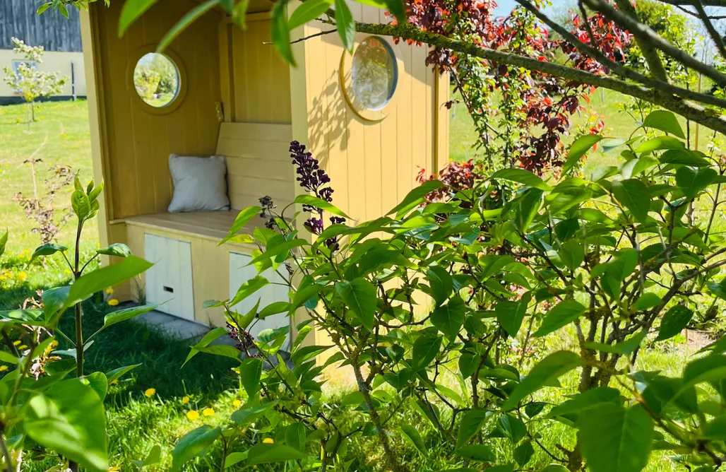 Unterkunft AlohaCamp Tinyhouse Goldie 5