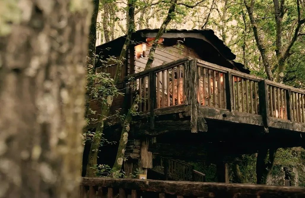 Cabañas En Los Árboles En Galicia Cabaña en los árboles en Remanso do Manantial "Daniela" 2