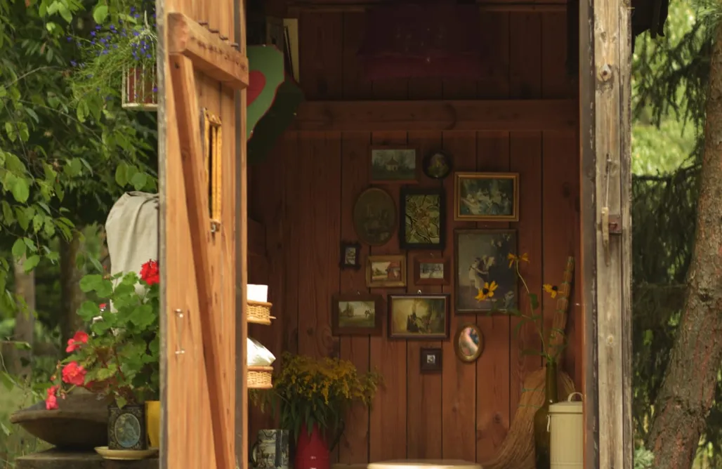 Jezioro Białe Nocleg Białasówka - Dom w lesie 1