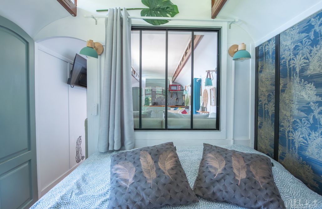 AlohaCamp La roulotte de Fichous avec bain nordique 3