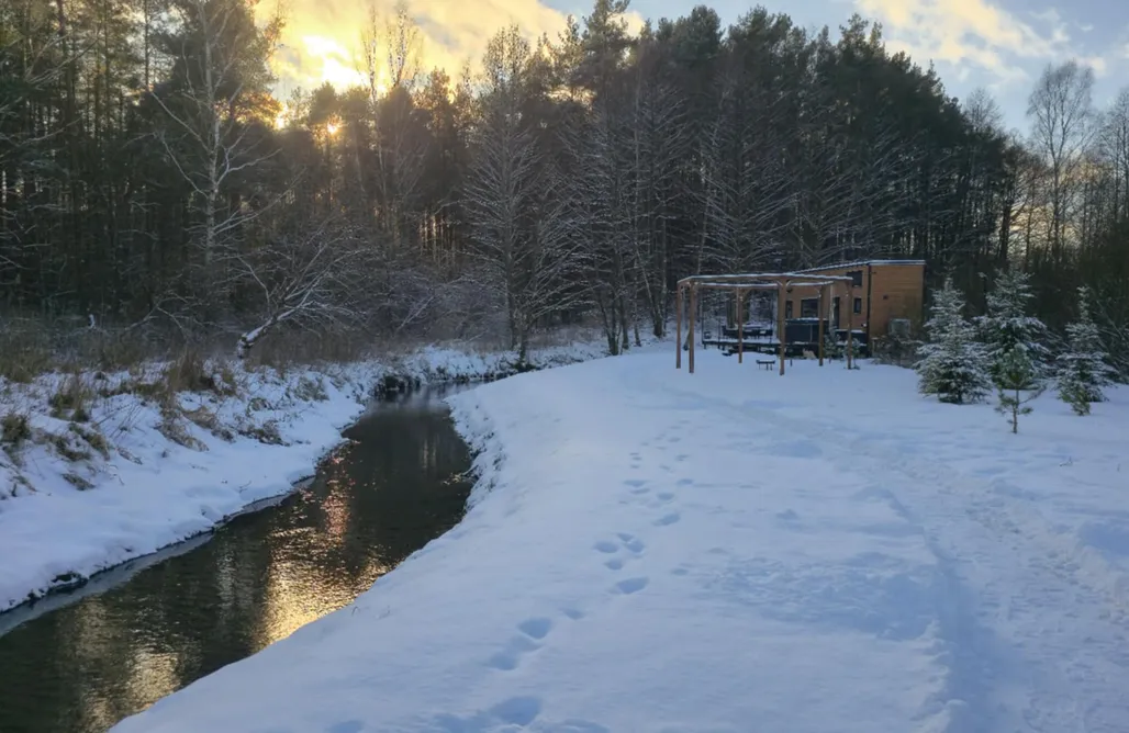 Stegna Noclegi Tiny Silent House River 1