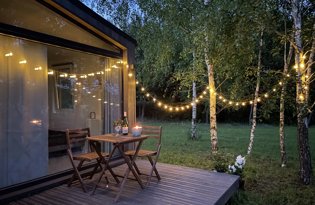 Alloggi AlohaCamp Mazurski Świt - domek z sauną dla dwojga  5