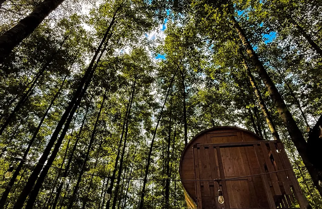 Unterkunft AlohaCamp Waldschlaf Glamping Baumhaus 4