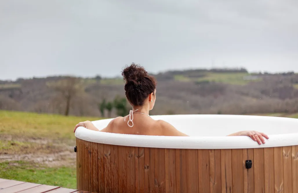 noclegi AlohaCamp Pépiite Périgord Vert - Lodge Cosy Nature & Spa 4