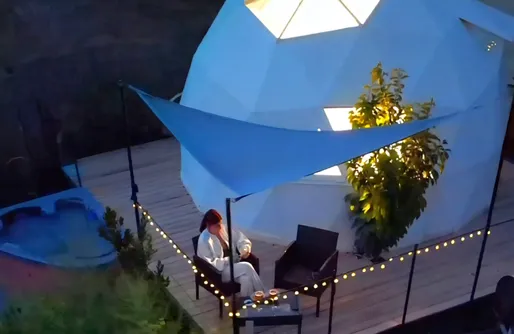 Zdjęcie obiektu Glamping - Domos Luna Nueva, Luna Llena, Luna Azul