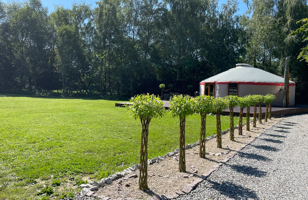 AlohaCamp accommodation Jurta Zacisze Stodolnia  2