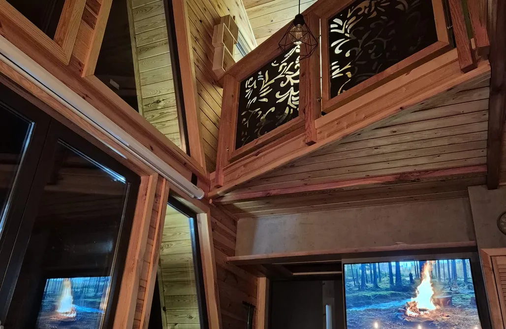 AlohaCamp A-frame house. Brda w dolinie Liwca 1