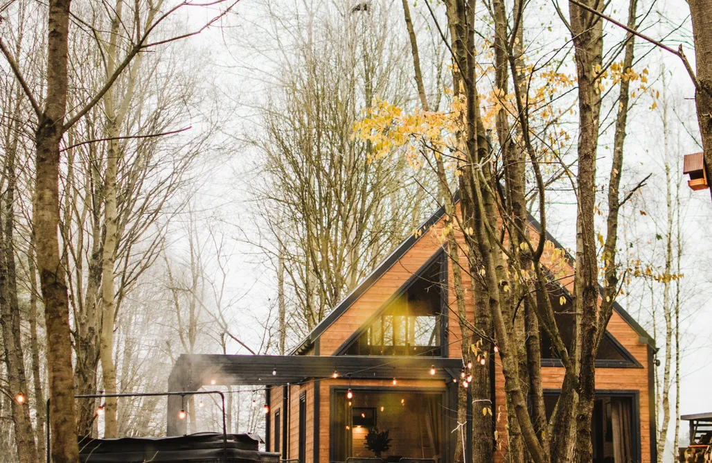 Chalet à Louer GreenWood I - Leśny dom z prywatnym jacuzzi w cenie 1