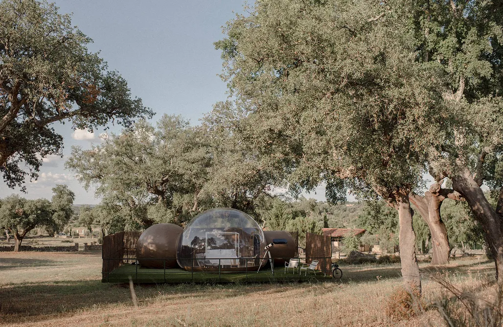 AlohaCamp accommodation Bubble Experience Finca El Cortiñal 2