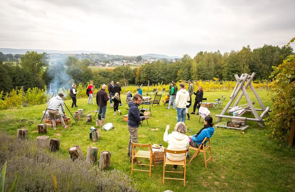noclegi AlohaCamp Dom Lawendowy w Winnicy nad Źródłem 4