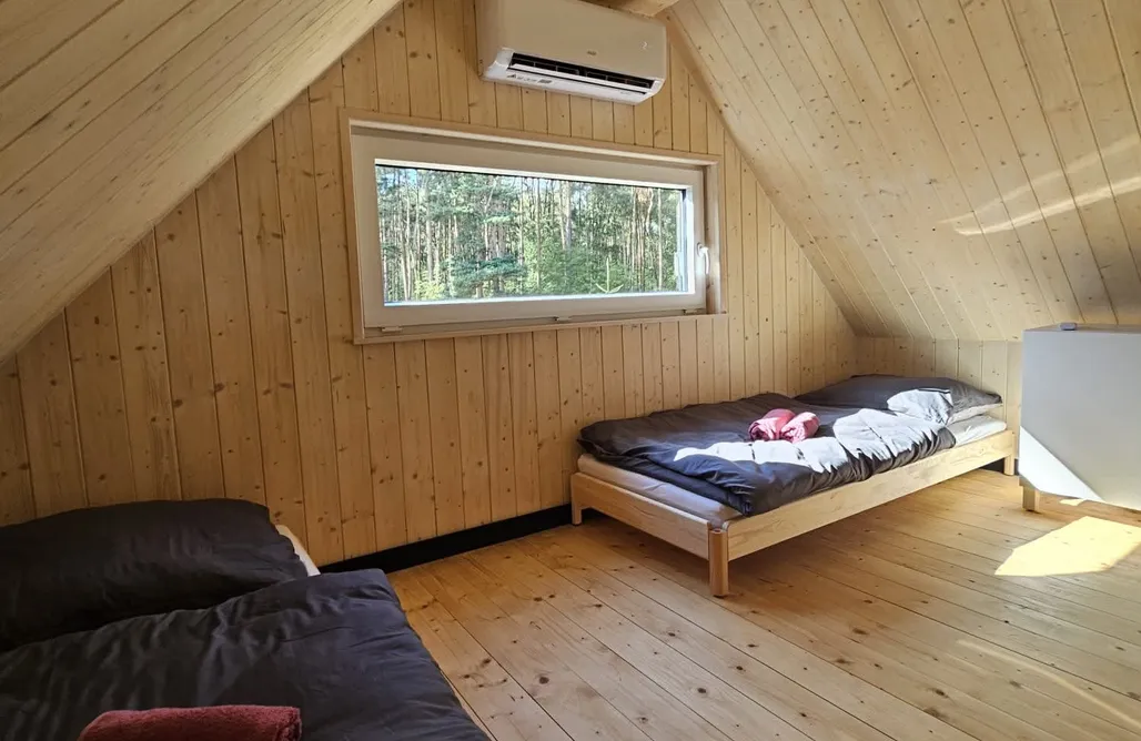 AlohaCamp domek całoroczny typu stodoła z antersolą 2 4
