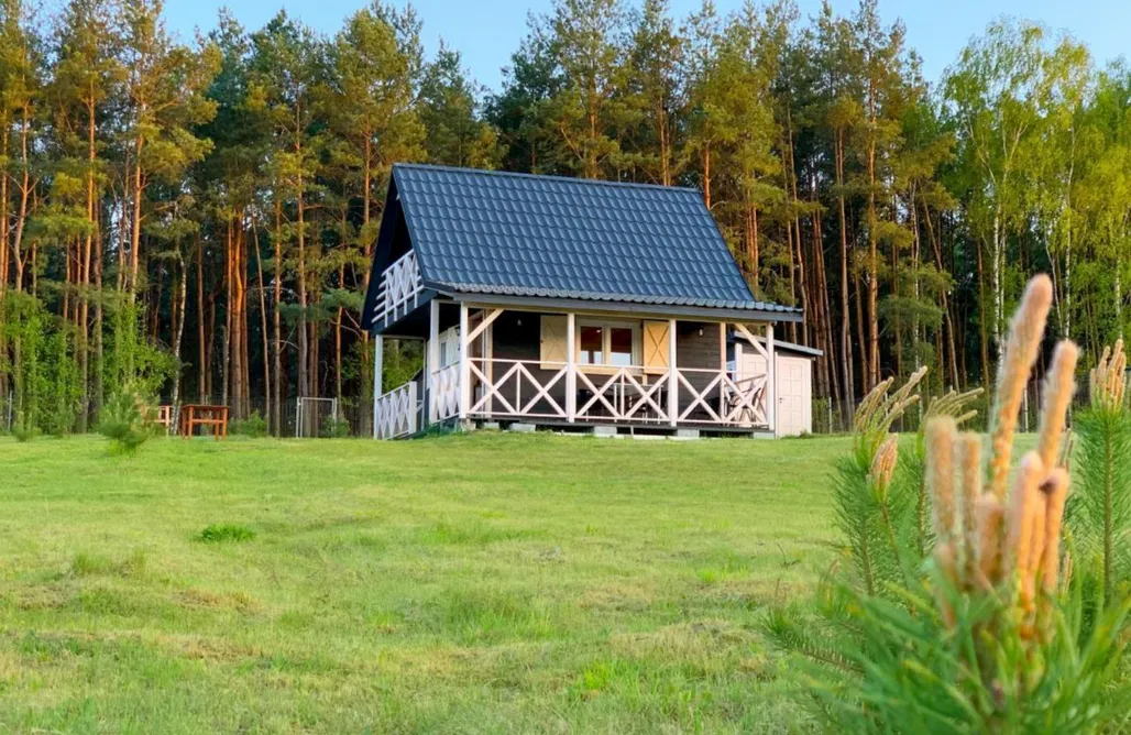 Noclegi Nad Jeziorem Lubuskie ⛵️ Domek Pod Sosnami 2