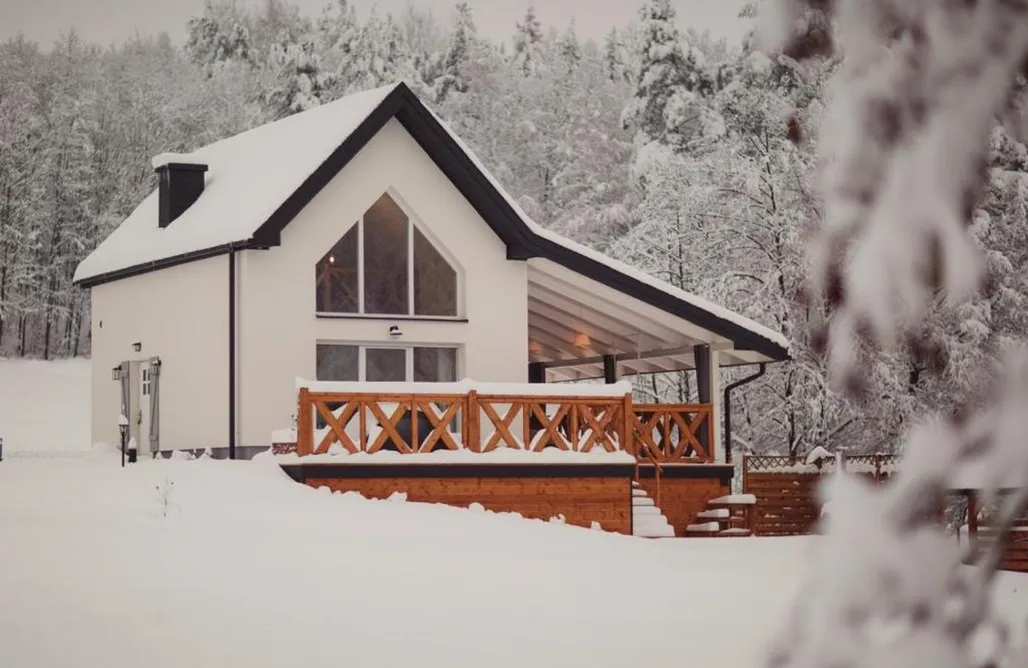 Domek Z Jacuzzi Bieszczady Polana House z balią i sauną  2