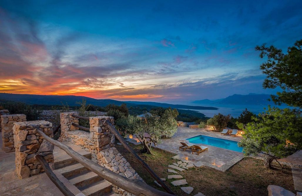 Unterkunft AlohaCamp Villa Viva Brac - Pool - Meerblick 5