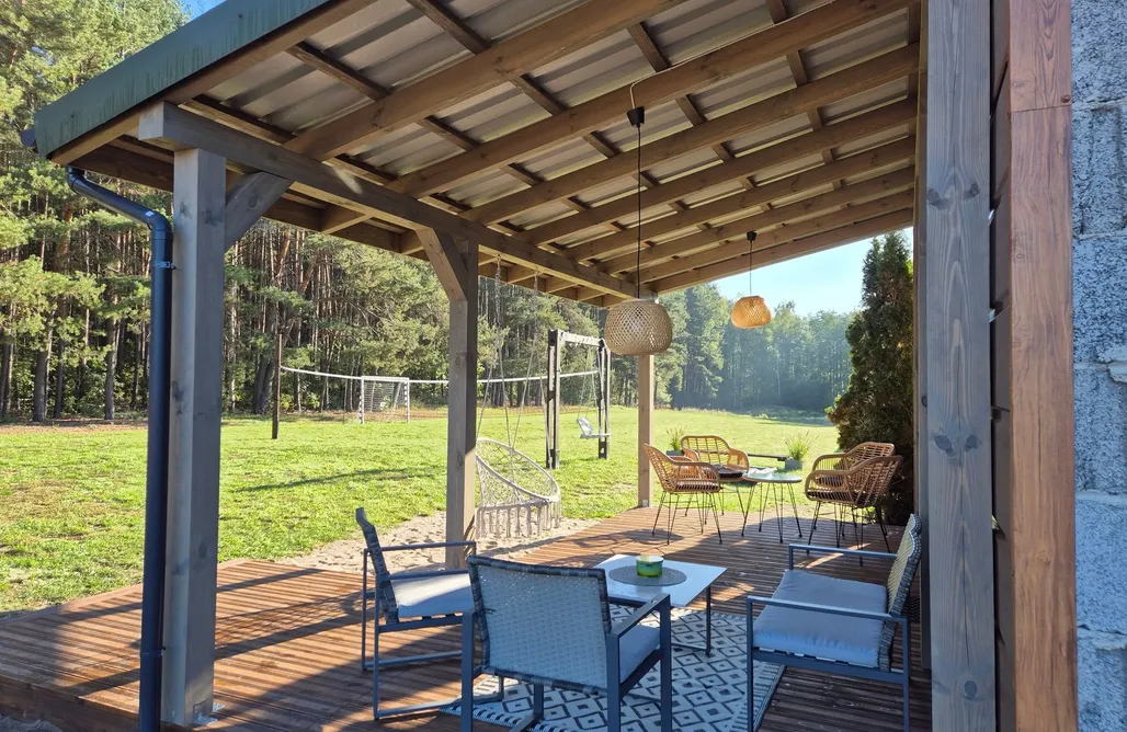 AlohaCamp accommodaties Szyszkowy Domek z balią  4