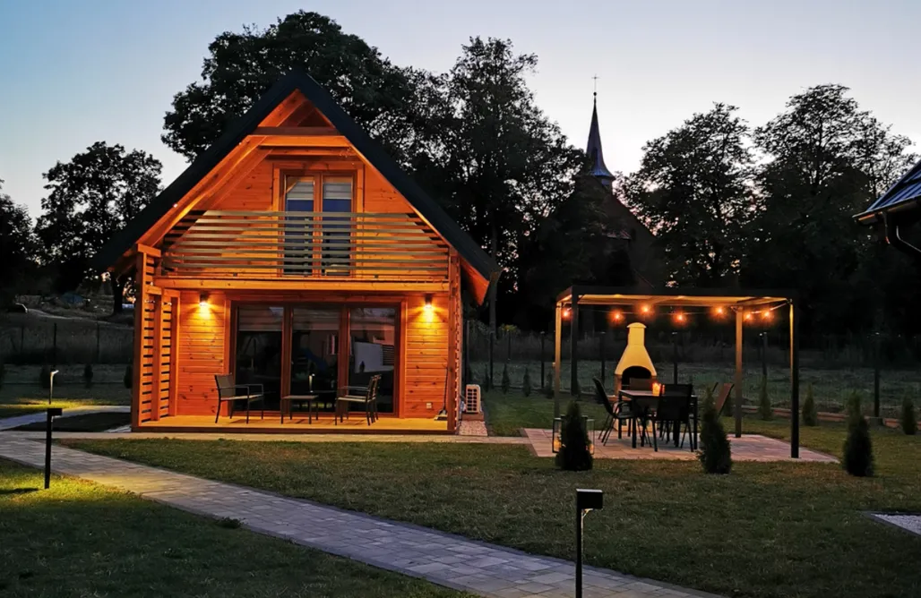 Glamping Polska Domki przy Plaży | Mazury, sauna i balia 2