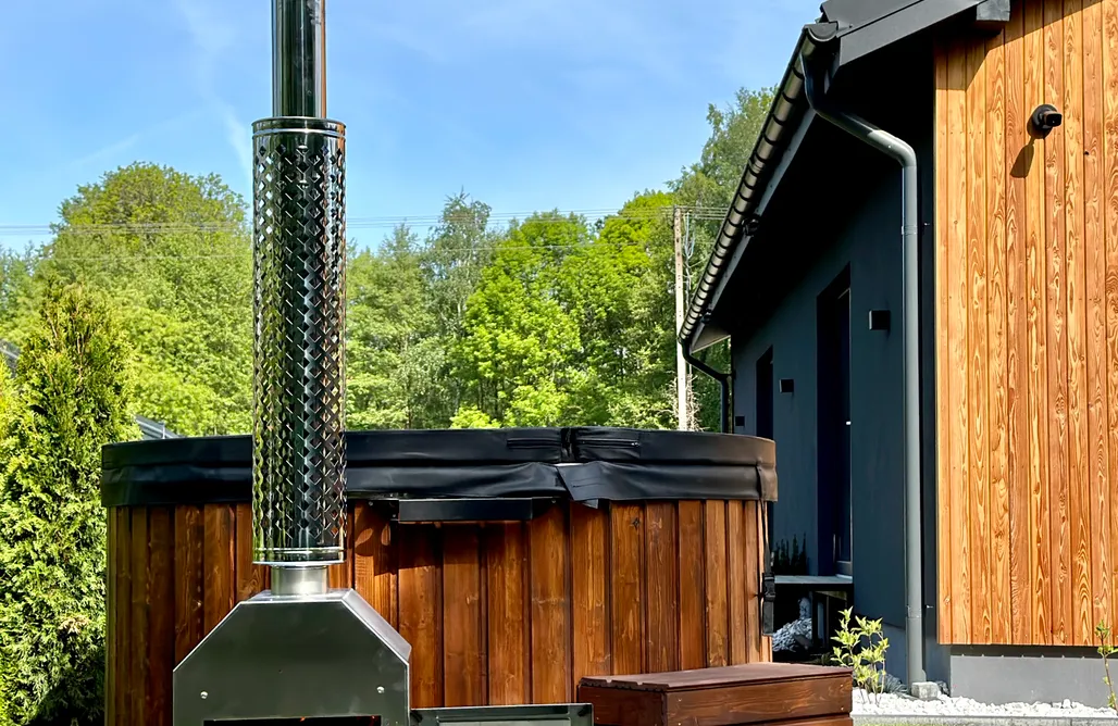 alojamientos AlohaCamp Apartamenty Brzegi Lasu z balią 4