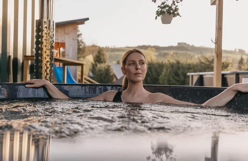 Alloggio AlohaCamp Woodbox Istebna Jacuzzi + Sauna 5