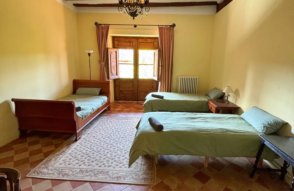 AlohaCamp Triple room with attached bathroom and balcony @ Stone & Woods Villa 2