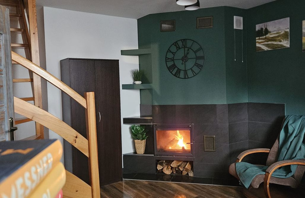 AlohaCamp Apartament 6-osobowy z dwoma sypialniami i z kominkiem 4