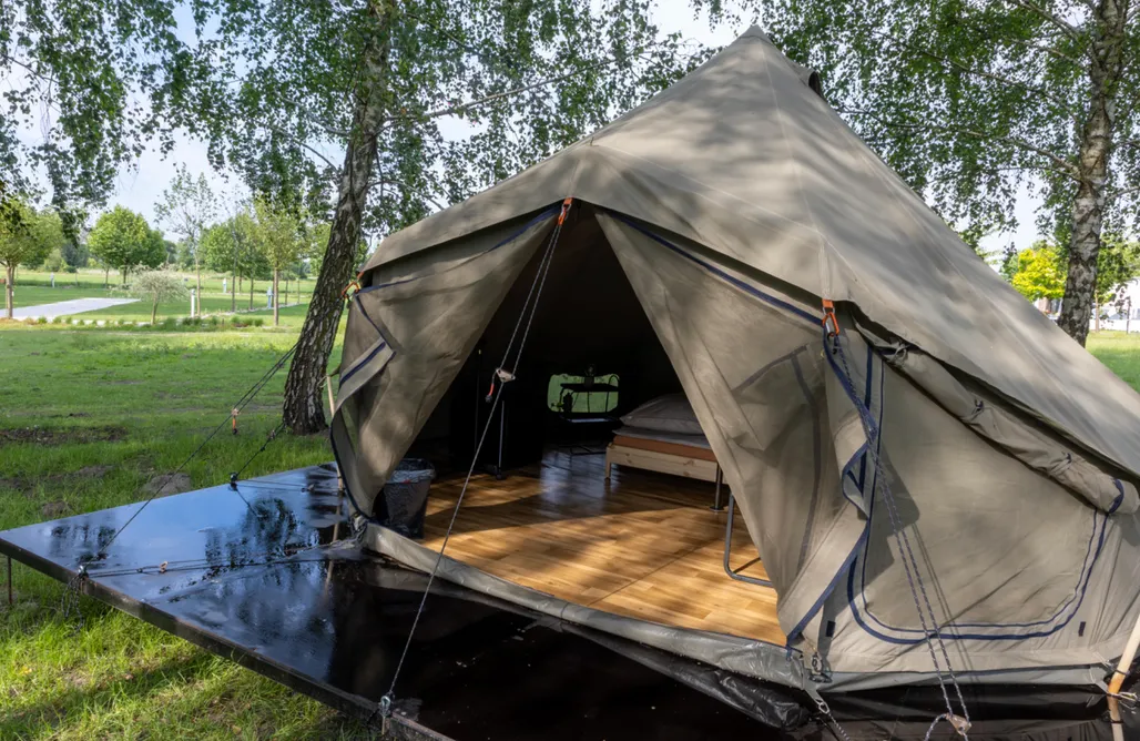 Jezioro Powidzkie Noclegi Beztroska Zatoka - Namioty 1