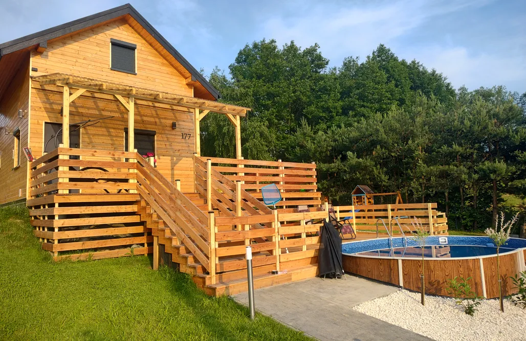 AlohaCamp accommodation Domek całoroczny pod sosenką 2