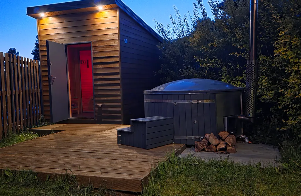 AlohaCamp Villa De Lux Gold z sauną i banią w cenie na wyłączność 1