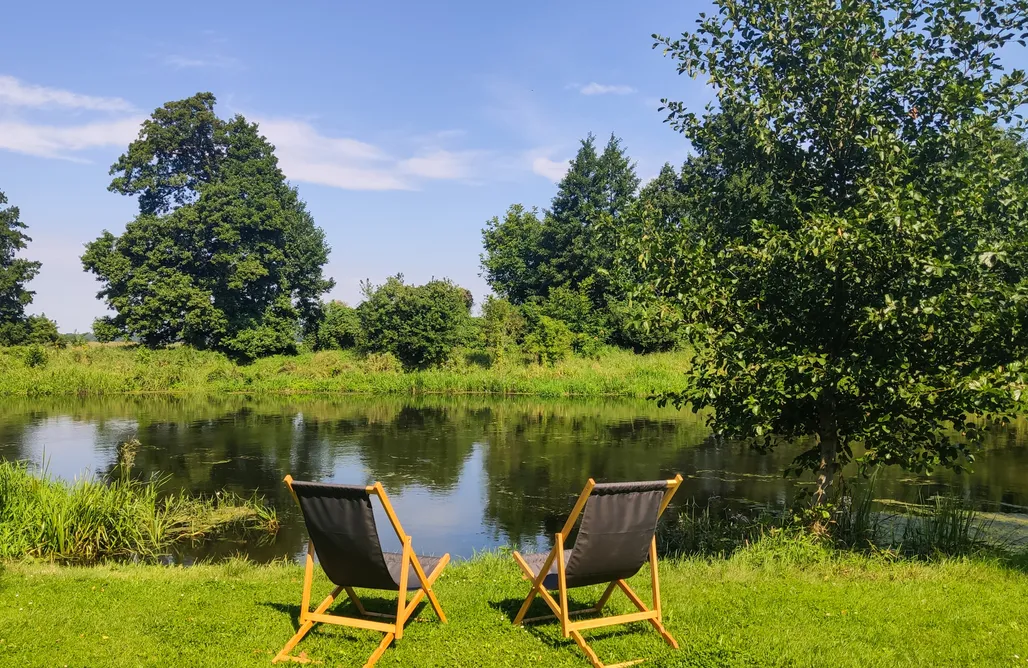 Noclegi Nad Jeziorem Lubuskie ⛵️ The hills at river  3