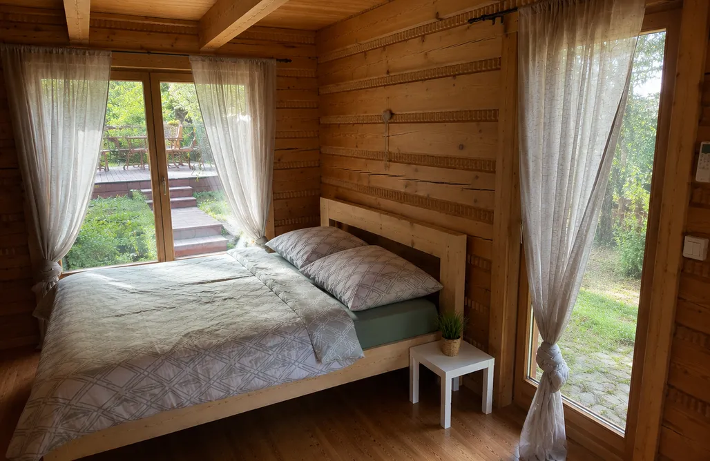 AlohaCamp WOOD & WILD Istebna - Zrąb z sauną i balią w lesie 3