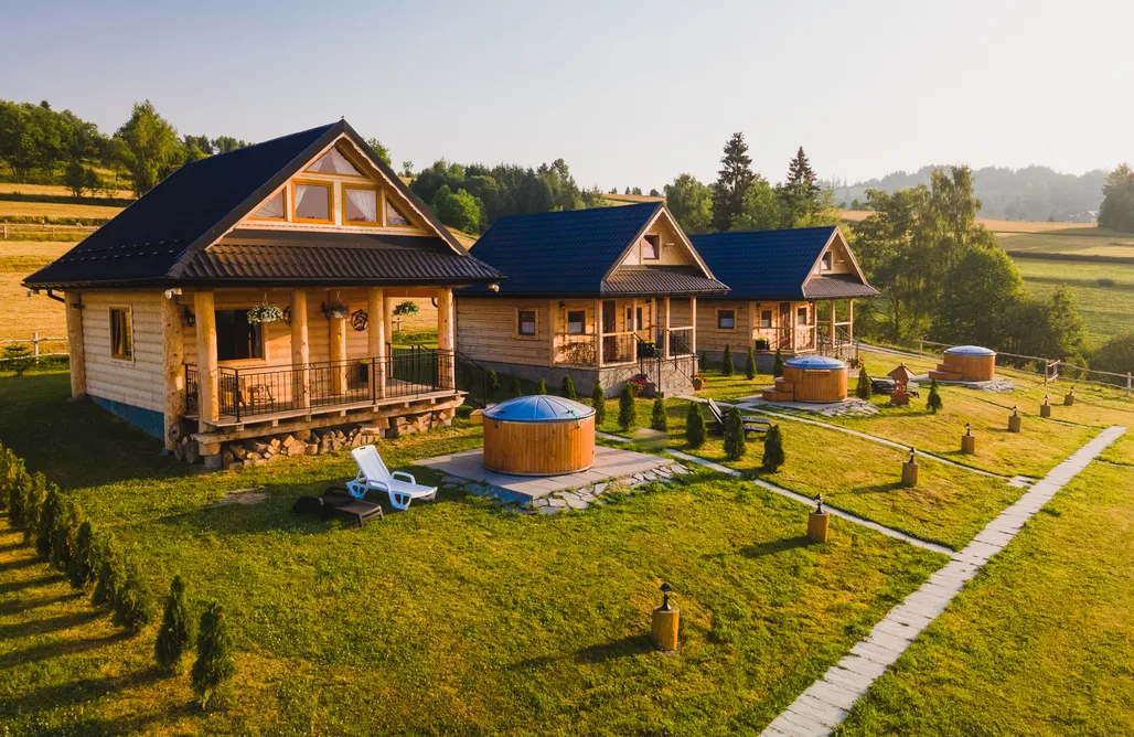 AlohaCamp accommodation Domki Gorce Klikuszowa 2