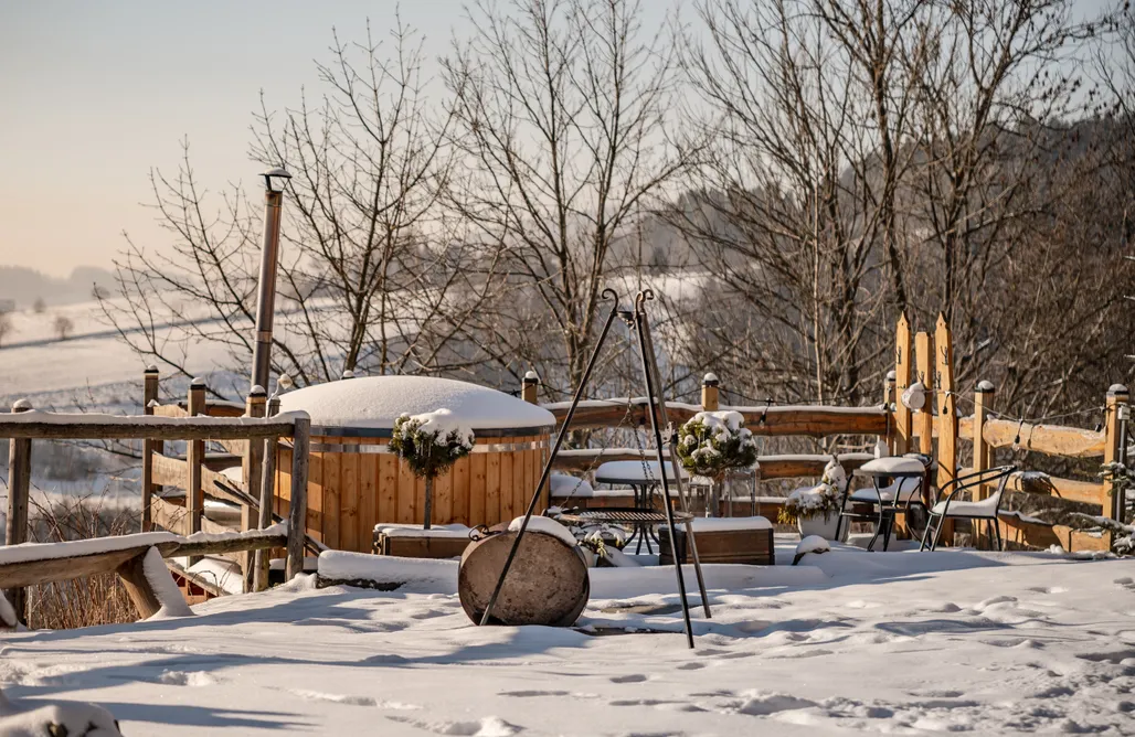 Unterkunft AlohaCamp Domki z Widokiem - Hrycówka 4