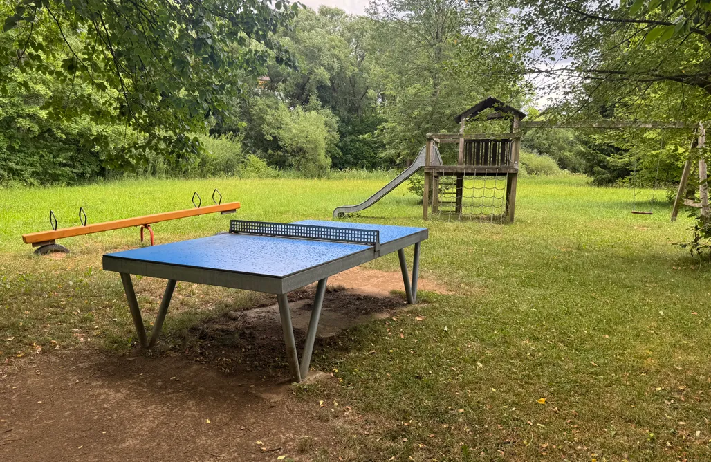 Unterkunft AlohaCamp Ferienhaus - Glücklich am Bach 1