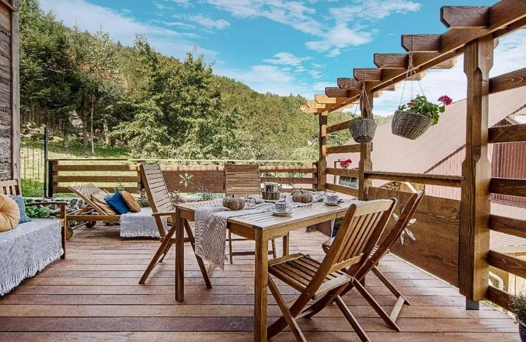 alojamientos AlohaCamp Domek Konstancji w Pieninach 4