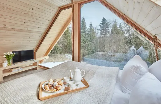 Zdjęcie obiektu domki z dostępem do SPA ****