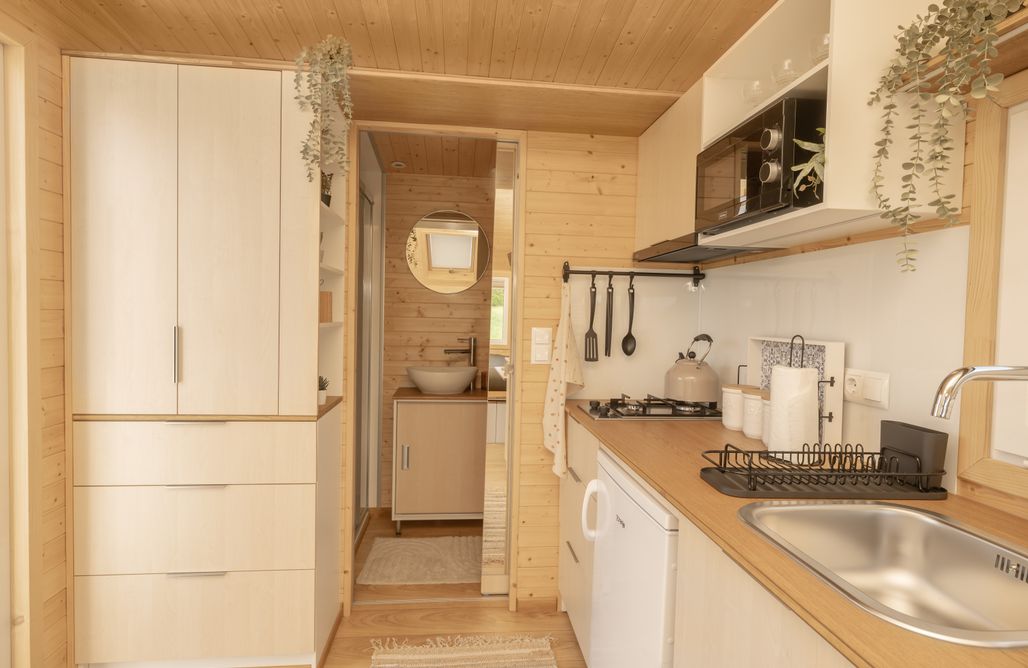 AlohaCamp Tiny house-Moon No. 3 z jacuzzi  4