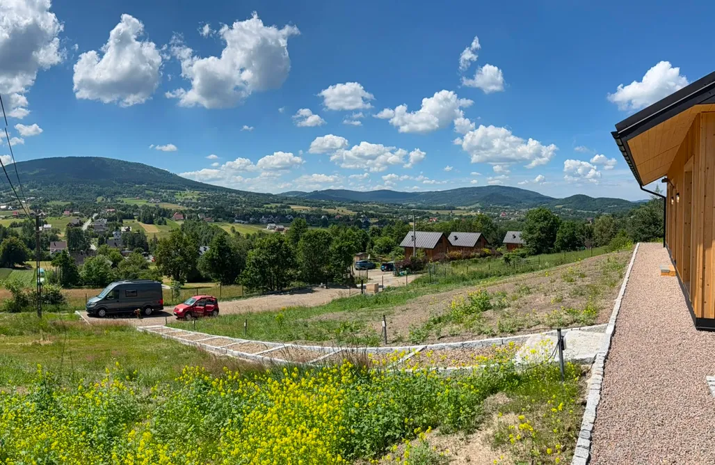 Polen Ferienhaus am See Rogaty Hütte - Hütte mit Whirlpool, Sauna und Bergblick 3