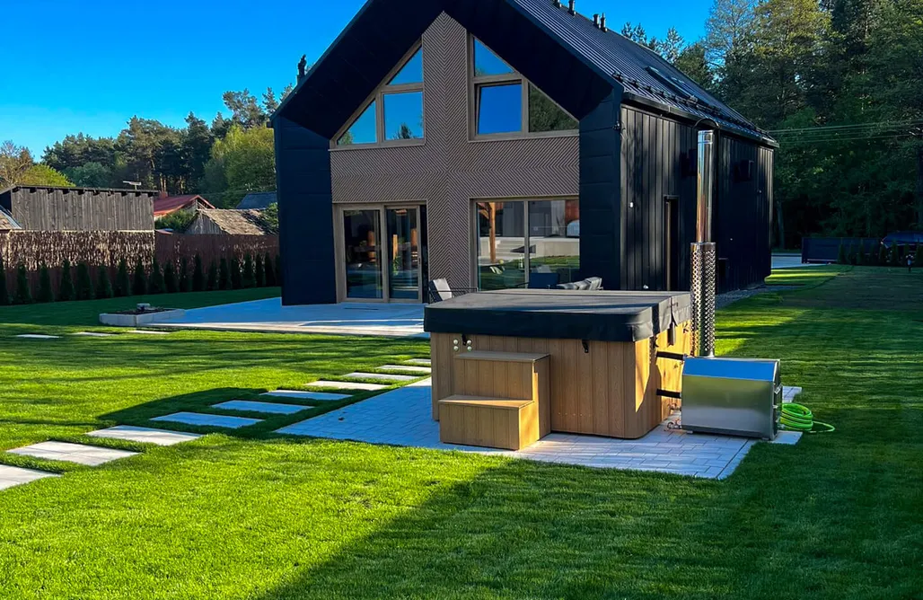 Fajne miejsce na wakacje z dzieckiem w Polsce Przystań Roztocze 176 - Dom z basenem jacuzzi i sauna  1