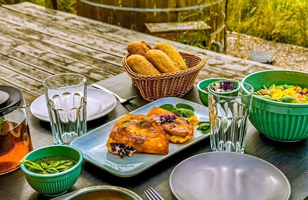 AlohaCamp BOCIAN różowy 1