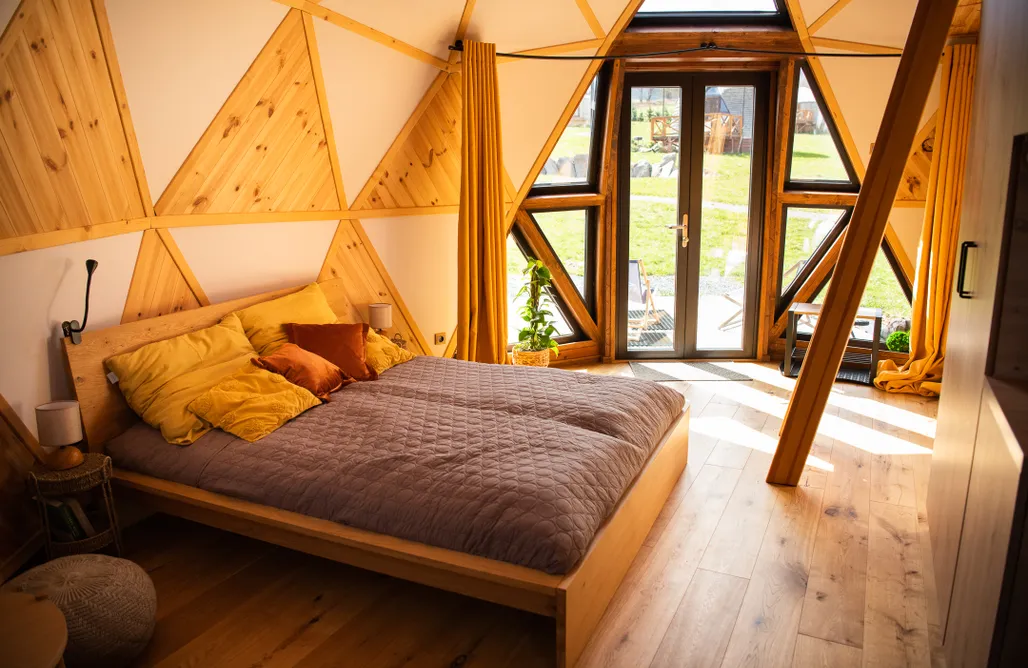 AlohaCamp Całoroczny domek kopułowy Żywioł Ognia 2