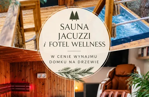 Zdjęcie obiektu Zakochani w lesie. Prywatne SPA- domek na drzewie