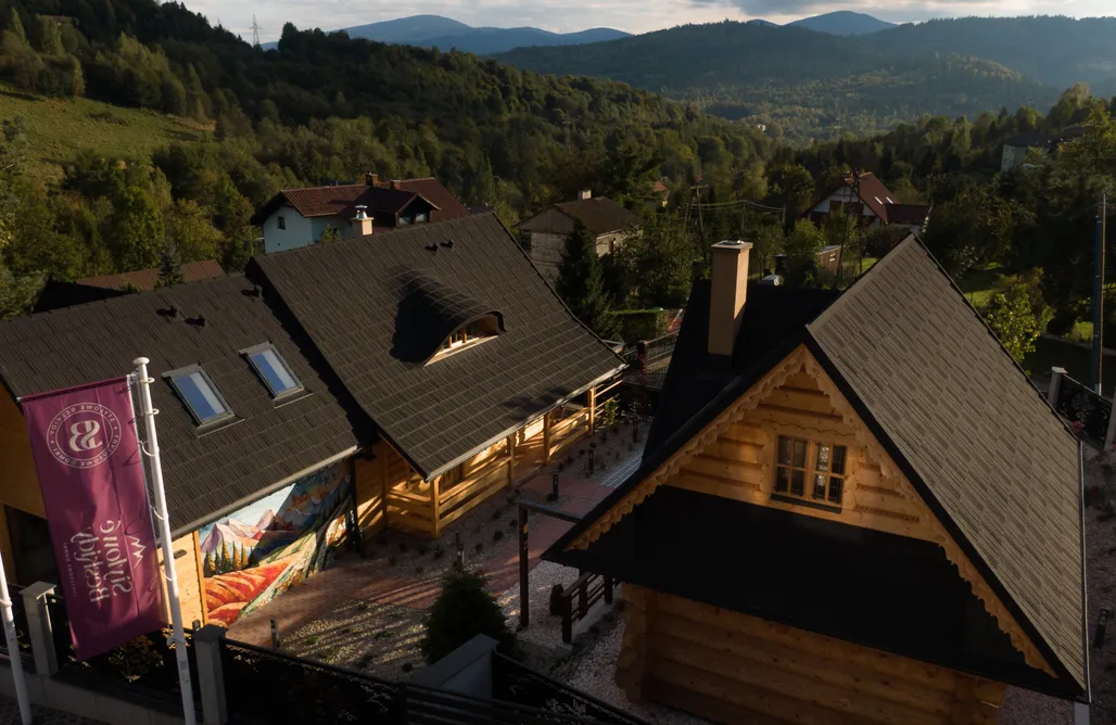 noclegi AlohaCamp Stylowe Beskidy - Domek Babia Góra z sauną i jacuzzi 4