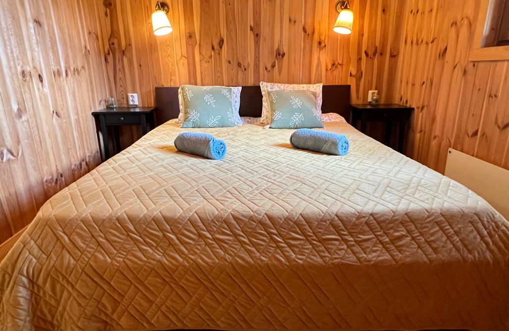 AlohaCamp Domek z kominkiem 3