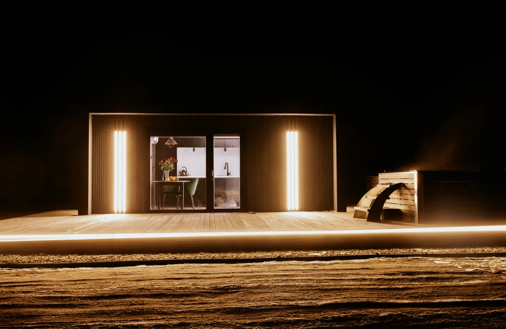 AlohaCamp Mały domek z prywatną balią kąpielową 2