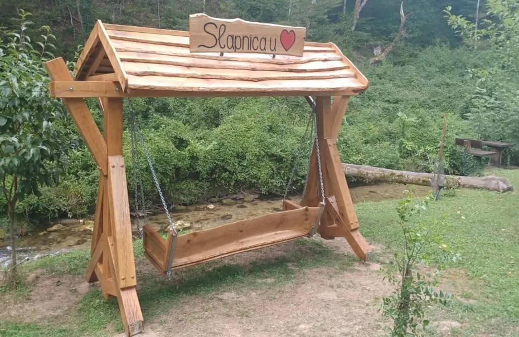 Unterkunft AlohaCamp Kuća za odmor uz rijeku Slapnica 1