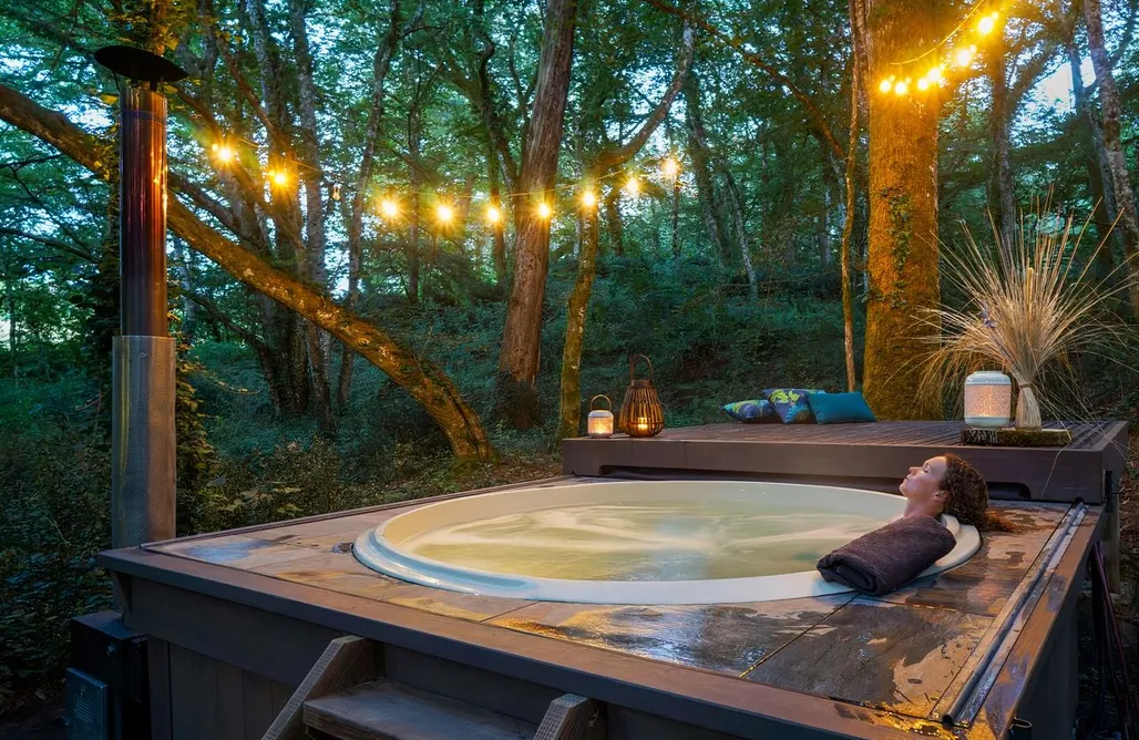 Alojamiento en Amer Tiny House Lumen: un bain de Nature 3