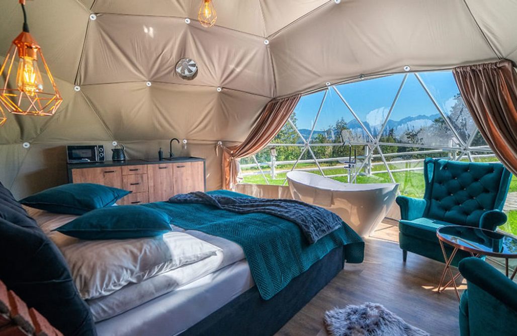 AlohaCamp Kopuła zielona Bam Bam 2