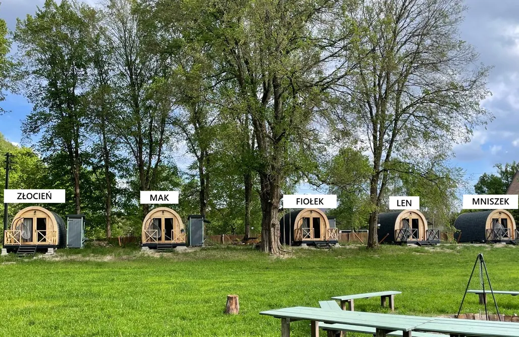 Alloggi AlohaCamp Gościn nad Drawą Glamping 1