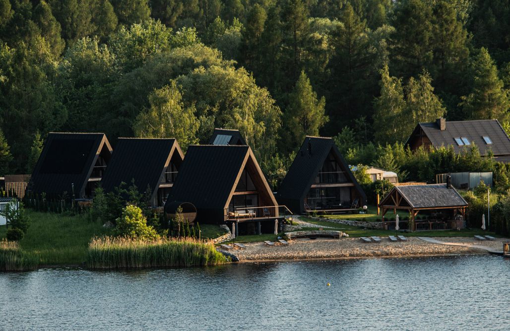 AlohaCamp Domek z 1 sypialnią i kominkiem 1